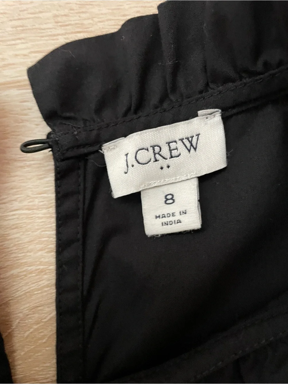 Black Tiered Midi Dress By J.Crew